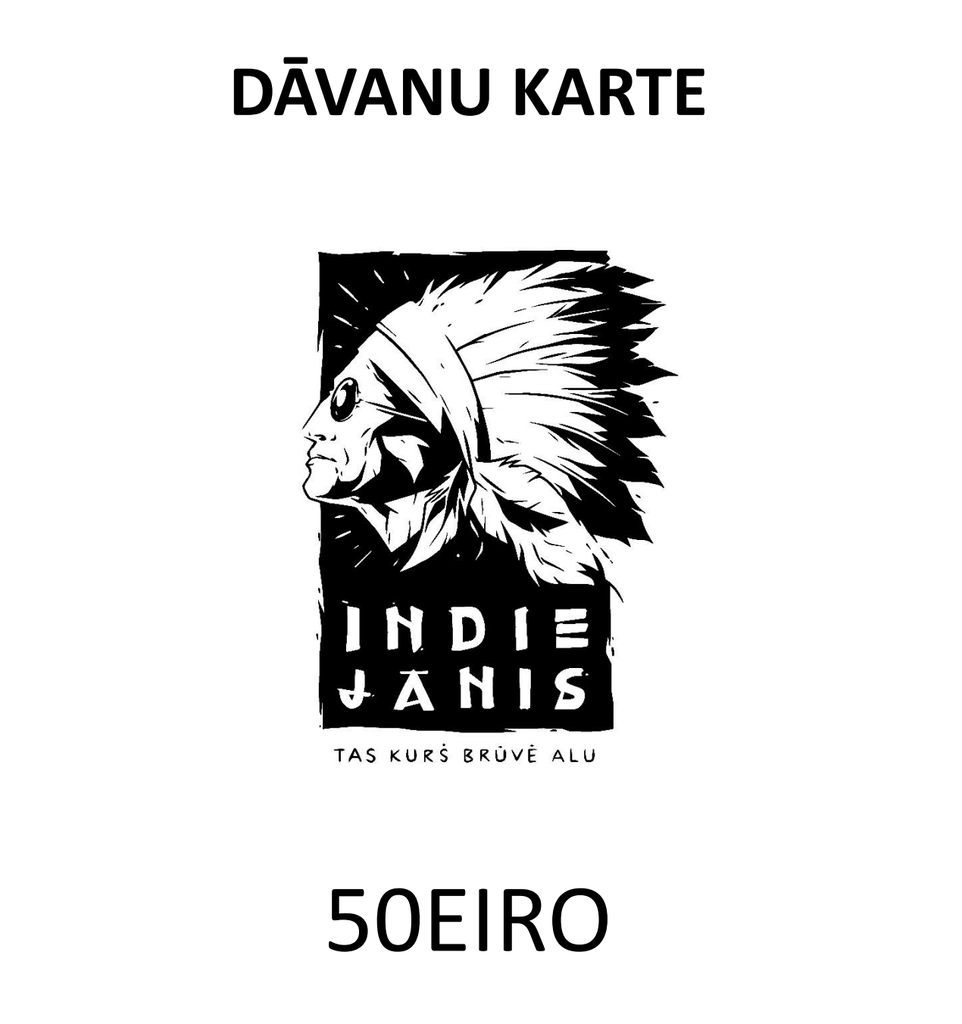 Dāvanu karte 50eur